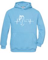 Dětská mikina pro milovníky koní - Tep a kůň 2