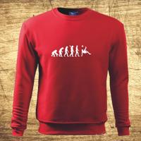 Detská mikina s motívom Futbal evolution