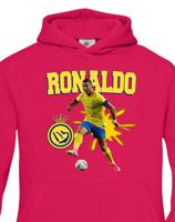 Dětská mikina s potiskem hráče Ronaldo - Al Nassr - ideální pro malé fotbalisty