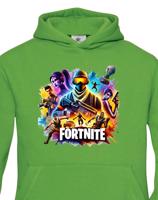 Dětská mikina s potiskem hry Fortnite - ideální pro malé hráče