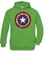 Dětská mikina s potiskem Kapitán Amerika - mikina pro fanoušky Marvel