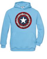 Dětská mikina s potiskem Kapitán Amerika - mikina pro fanoušky Marvel