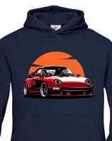 Dětská mikina s potiskem Porsche -  mikina pro milovníky aut