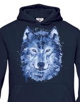 Dětská mikina s potiskem vlka - dárek pro milovníky vlka