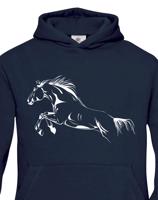 Dětská mikina s úžasným potiskem koně - skvělý dárek na narozeniny