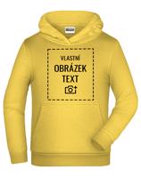 Dětská mikina s vlastním potiskem - 14 krásných barev k potisku