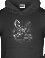 Dětská mikina šachy -  skvělý dárek pro milovníky této hry