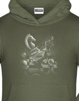 Dětská mikina šachy -  skvělý dárek pro milovníky této hry