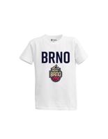 Dětské bílé tričko Basket Brno - logo classic