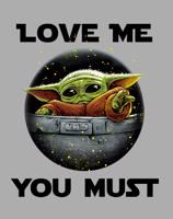 Dětské body Baby Yoda ze série Mandalorian