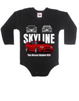 Dětské body Nissan Skyline R34  - kvalitní tisk a rychlé dodání