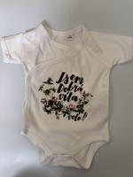 Dětské body No Prob - LLama - veselý potisk s ještě veselejšími barvami