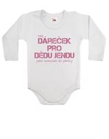 Dětské body pro miminka Dáreček pro .... s volitelným jménem