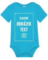 Dětské body s krátkým rukávem a vlastním potiskem