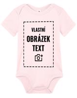 Dětské body s krátkým rukávem a vlastním potiskem