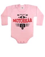 Dětské body s potiskem Jsem malý motorkář