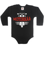 Dětské body s potiskem Jsem malý motorkář