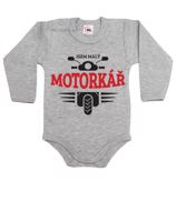 Dětské body s potiskem Jsem malý motorkář