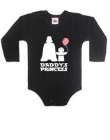 Dětské body s potiskem Star Wars Daddys Princess
