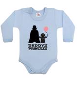 Dětské body s potiskem Star Wars Daddys Princess