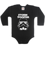 Dětské body s potiskem Star Wars Storm Pooper