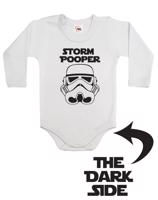 Dětské body s potiskem Star Wars Storm Pooper