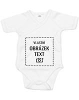 Dětské body z bio bavlny s vlastním potiskem