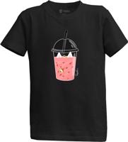 Dětské černé tričko Klárka - Smoothiecat