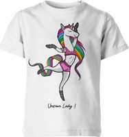 Dětské Fitness tričko Unicorn lady