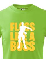 Dětské Fortnite tričko Floss like Boss - ideální pro malé hráče