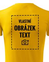 Dětské funkční tričko - dres s vlastním potiskem - propracovaný editor