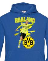 Dětské mikina s potiskem hráče Erling Braut Haaland - ideální pro malé fotbalisty