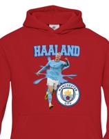 Dětské mikina s potiskem hráče Erling Braut Haaland - Manchester city - ideální pro malé fotbalisty