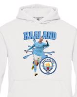 Dětské mikina s potiskem hráče Erling Braut Haaland - Manchester city - ideální pro malé fotbalisty