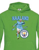 Dětské mikina s potiskem hráče Erling Braut Haaland - Manchester city - ideální pro malé fotbalisty
