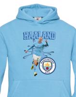 Dětské mikina s potiskem hráče Erling Braut Haaland - Manchester city - ideální pro malé fotbalisty