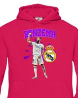 Dětské mikina s potiskem hráče Karim Benzema - ideální pro malé fotbalisty