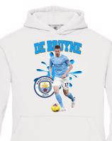Dětské mikina s potiskem hráče Kevin De Bruyne - ideální pro malé fotbalisty