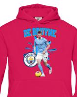 Dětské mikina s potiskem hráče Kevin De Bruyne - ideální pro malé fotbalisty