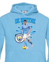 Dětské mikina s potiskem hráče Kevin De Bruyne - ideální pro malé fotbalisty