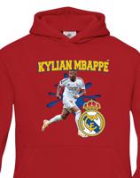 Dětské mikina s potiskem hráče Kylian Mbappé - ideální pro malé fotbalisty