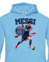 Dětské mikina s potiskem hráče Lionel Messi - ideální pro malé fotbalisty