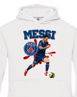 Dětské mikina s potiskem hráče Lionel Messi - ideální pro malé fotbalisty