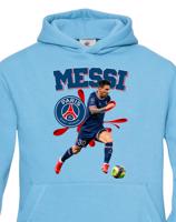 Dětské mikina s potiskem hráče Lionel Messi - ideální pro malé fotbalisty