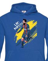 Dětské mikina s potiskem hráče Messi - ideální pro malé fotbalisty
