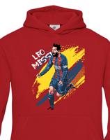 Dětské mikina s potiskem hráče Messi - ideální pro malé fotbalisty