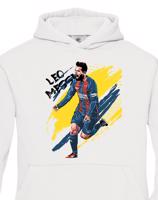 Dětské mikina s potiskem hráče Messi - ideální pro malé fotbalisty