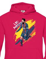 Dětské mikina s potiskem hráče Messi - ideální pro malé fotbalisty