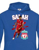 Dětské mikina s potiskem hráče Mohamed Salah - ideální pro malé fotbalisty