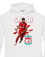 Dětské mikina s potiskem hráče Mohamed Salah - ideální pro malé fotbalisty